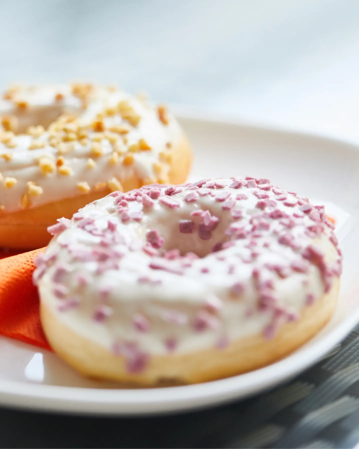 Donuts glassati del banco dolci